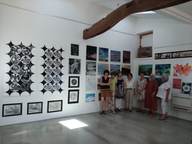 exposition des groupes adultes saison 2024-2025 à l'atelier 