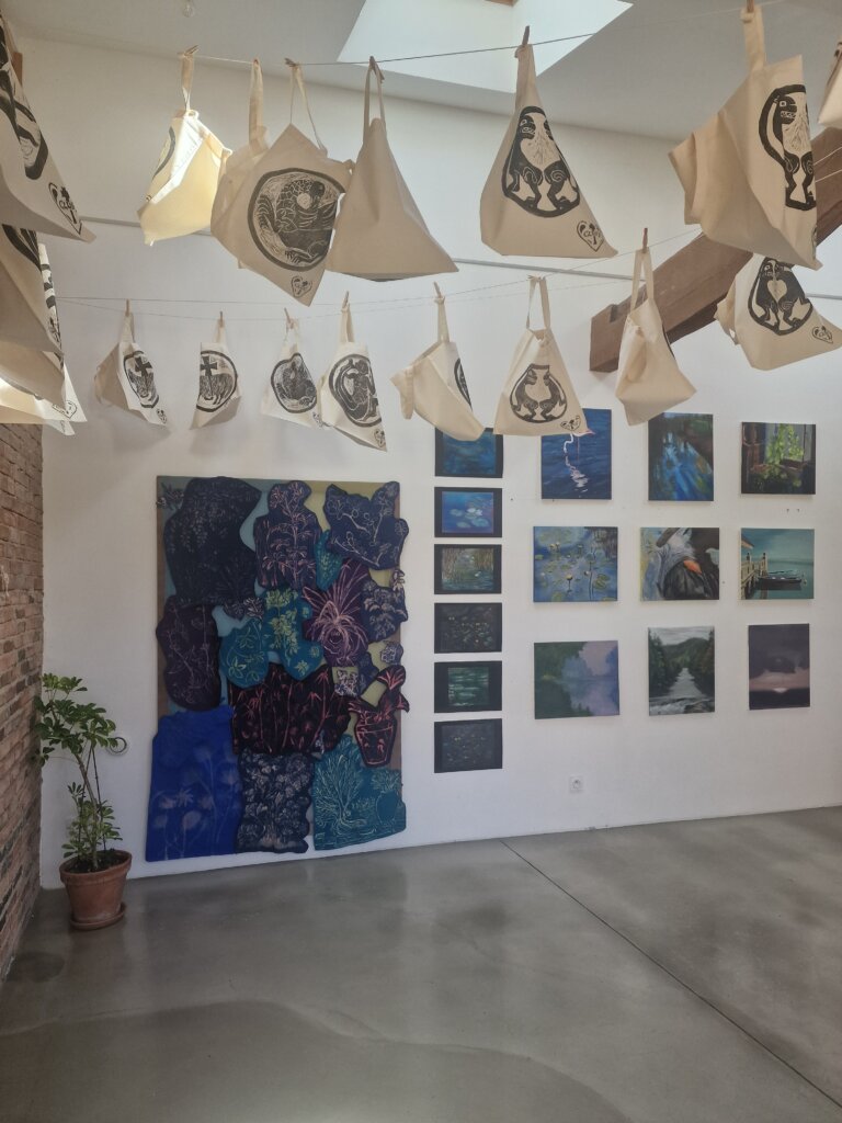exposition des groupes adultes saison 2025-2026 à l'atelier 