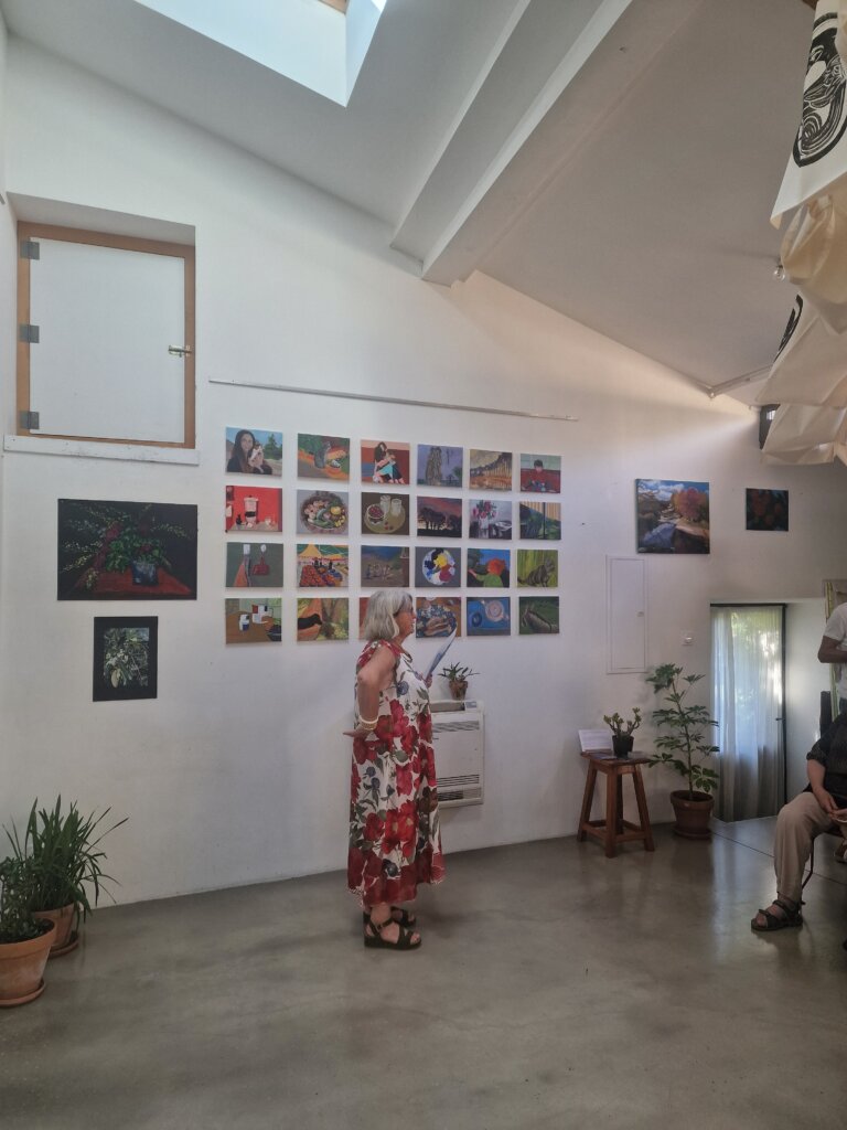 exposition des groupes adultes saison 2025-2026 à l'atelier 