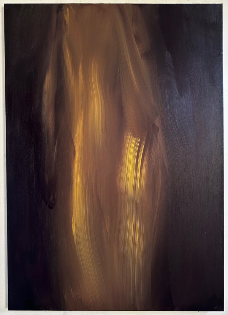 Bigoût #3, 2026 Acrylique et pigments sur toile, 120X85 cm